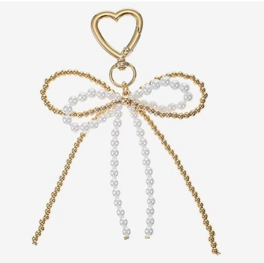 Bijoux Bar Heart and Bow Bag Charm